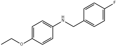 4-Ethoxy-N-(4-fluorobenzyl)aniline, 97% Struktur