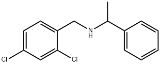 (2,4-DICHLORO-BENZYL)-(1-PHENYL-ETHYL)-AMINE Struktur