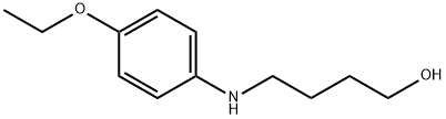 4-(4-ETHOXY-PHENYLAMINO)-BUTAN-1-OL Struktur