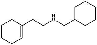 [2-(cyclohex-1-en-1-yl)ethyl](cyclohexylmethyl)amine Struktur