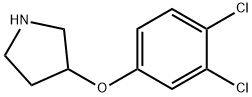 3-(3,4-DICHLOROPHENOXY)PYRROLIDINE Struktur