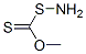 S-(Methoxythiocarbonyl)thiohydroxylamine Struktur