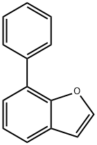 7-Phenylbenzofuran Struktur