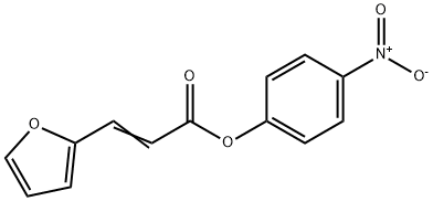 3-(2-FURYL)ACRYLIC ACID P-NITROPHENYL ES TER Struktur