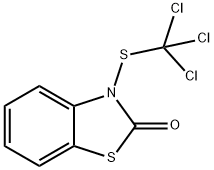 N-Trichloromethylthiobenzothiazolone Struktur