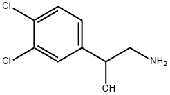 alpha-(aminomethyl)-3,4-dichlorobenzyl alcohol Struktur