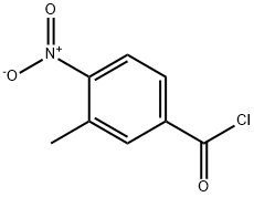 3-methyl-4-nitrobenzoyl chloride Struktur