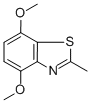 Benzothiazole, 4,7-dimethoxy-2-methyl- (9CI) Struktur