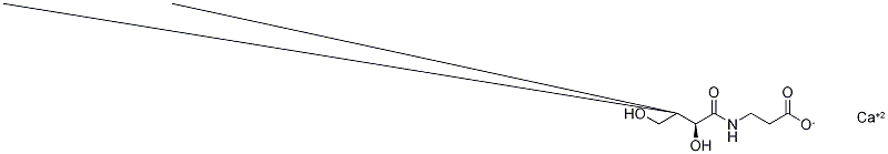 N-[(2R)-2,4-Dihydroxy-3,3-diMethyl-1-oxobutyl]- Struktur