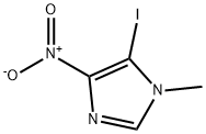 5-Iodo-1-methyl-4-nitro-1H-imidazole Struktur