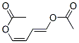 (1E,3Z)-1,4-Diacetoxy-1,3-butadiene Struktur