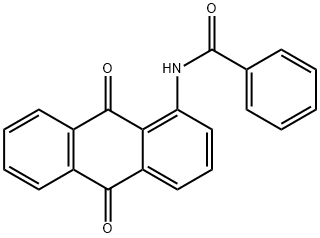 N-(9,10-dioxo-1-anthryl)benzamide Struktur