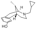 (+)-CYCLAZOCINE Struktur