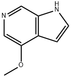 1H-Pyrrolo[2,3-c]pyridine,4-methoxy-(9CI) Struktur