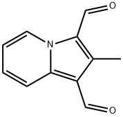 2-METHYL-INDOLIZINE-1,3-DICARBALDEHYDE Struktur