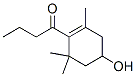 3-Hydroxy-5-megastigmen-7-one Struktur