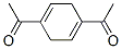 1,1'-(1,4-cyclohexadiene-1,4-diyl)bisethan-1-one Struktur