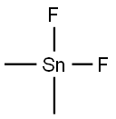 DIMETHYL TIN DIFLUORIDE Struktur