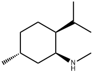 Cyclohexanamine, N,5-dimethyl-2-(1-methylethyl)-, (1S,2S,5R)- (9CI) Struktur