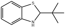 Benzothiazole, 2-(1,1-dimethylethyl)-2,3-dihydro- (9CI) Struktur