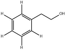 2‐フェニル‐D5‐エタノール 化學(xué)構(gòu)造式