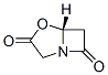 4-Oxa-1-azabicyclo[3.2.0]heptane-3,7-dione,(5R)-(9CI) Struktur