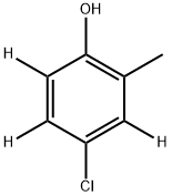 4-CHLORO-2-METHYLPHENOL-3,5,6-D3 Struktur