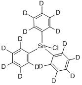 TRIPHENYL-D15-TIN CHLORIDE Struktur