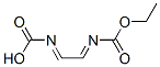 N,N'-(1,2-Ethanediylidene)bis(carbamic acid ethyl) ester Struktur