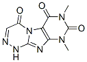 [1,2,4]Triazino[3,4-f]purine-4,6,8(1H,7H,9H)-trione,  7,9-dimethyl- Struktur