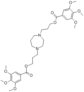 DILAZEP DIHYDROCHLORIDE Struktur