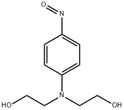 2,2'-[(4-nitrosophenyl)imino]bisethanol Struktur