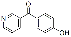 (4-hydroxyphenyl) 3-pyridyl ketone Struktur