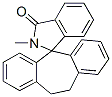 10,11-dihydro-2'-methylspiro[5H-dibenzo[a,d]cycloheptene-5,1'-[1H]isoindole]-3'(2'H)-one  Struktur