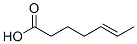5-Heptenoic acid Struktur