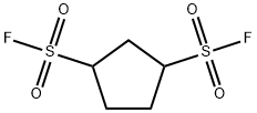 cyclopentane-1,3-disulphonyl difluoride Struktur