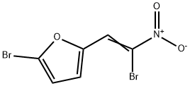 1-(5-bromofur-2-il)-2-bromo-2-nitroethene Struktur