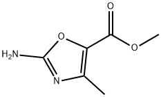 5-Oxazolecarboxylicacid,2-amino-4-methyl-,methylester(9CI) Struktur