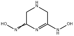 2,6-Piperazinedione dioxime Struktur