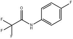 AcetaMide, 2,2,2-trifluoro-N-(4-fluorophenyl)- Struktur