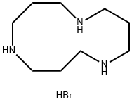 1,5,9-TRIAZACYCLOTRIDECANE TRIHYDROBROMIDE Struktur