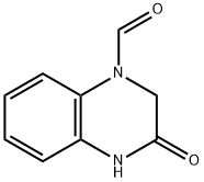 1(2H)-Quinoxalinecarboxaldehyde,3,4-dihydro-3-oxo-(9CI) Struktur