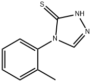 4-(2-METHYLPHENYL)-4H-1,2,4-TRIAZOLE-3-THIOL Struktur