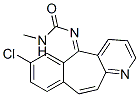 1-(7-Chloro-5H-benzo[4,5]cyclohepta[1,2-b]pyridin-5-ylidene)-3-methylurea Struktur