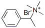 trimethyl(alpha-methylbenzyl)ammonium bromide  Struktur