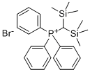 [BIS(TRIMETHYLSILYL)METHYL]TRIPHENYLPHOSPHONIUM BROMIDE Struktur