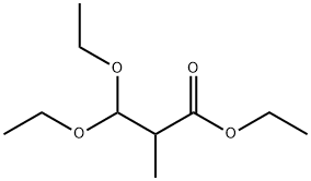 Ethyl 3,3-diethoxy-2-Methylpropanoate Struktur