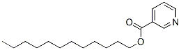 dodecyl pyridine-3-carboxylate Struktur