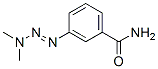 m-(3,3-Dimethyl-1-triazeno)benzamide Struktur