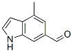 Indole-6-carboxaldehyde, 4-methyl- (7CI,8CI) Struktur